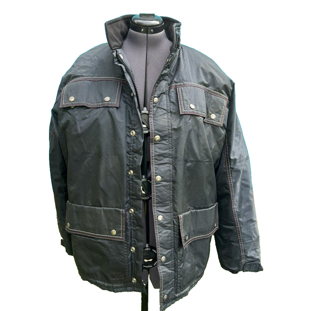Vintage HONDA Line/HONDALINE Motorcycle Jacket Coat Made In USA Size Medium